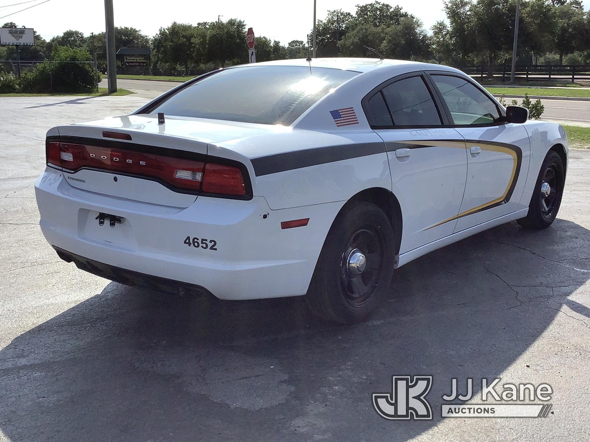 (Ocala, FL) 2014 Dodge Charger Police Package 4-Door Sedan, Municipal Owned Jump to Start, Runs & Mo