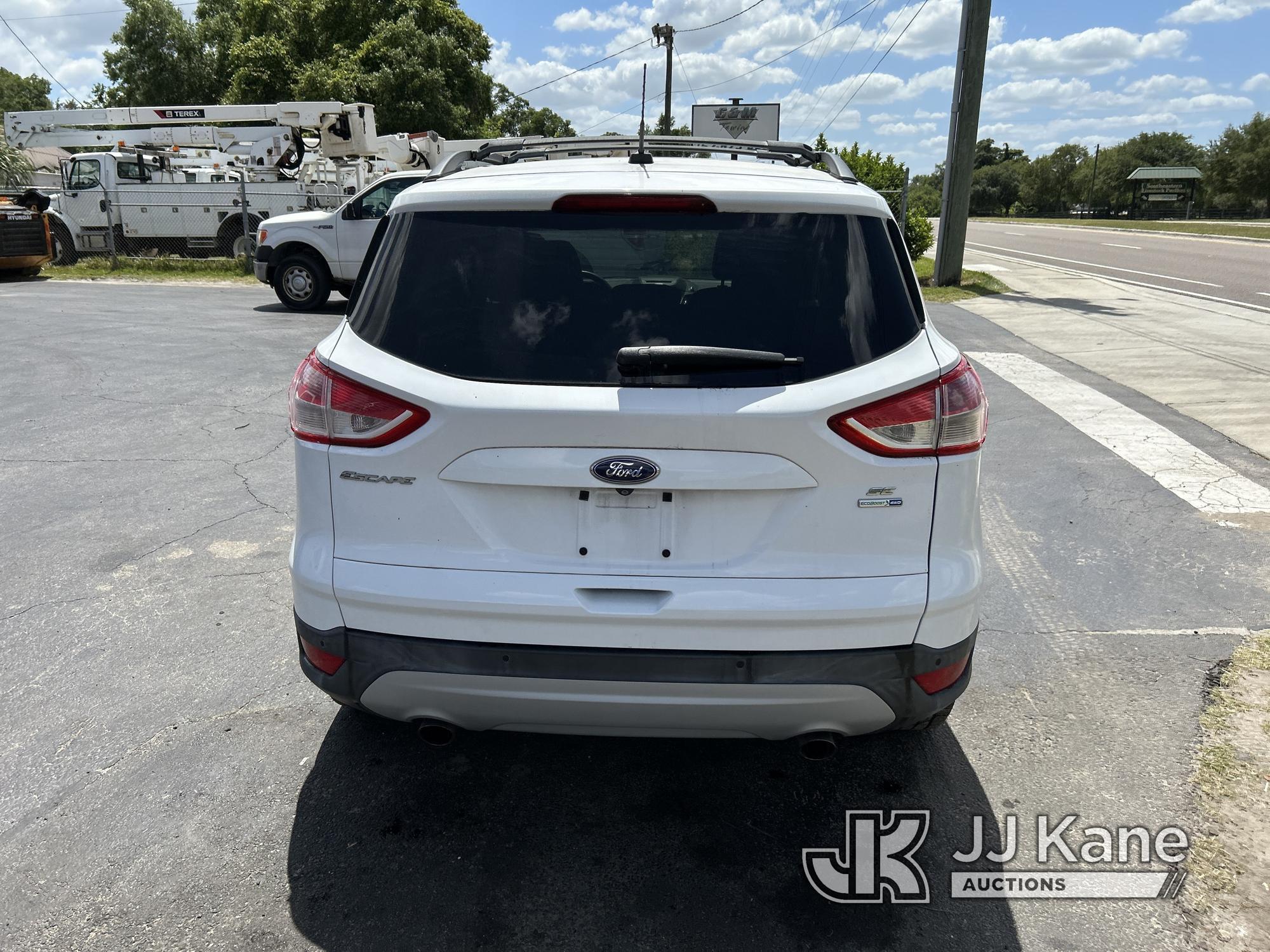 (Ocala, FL) 2014 Ford Escape 4x4 4-Door Sport Utility Vehicle Duke Unit) (Runs & Moves