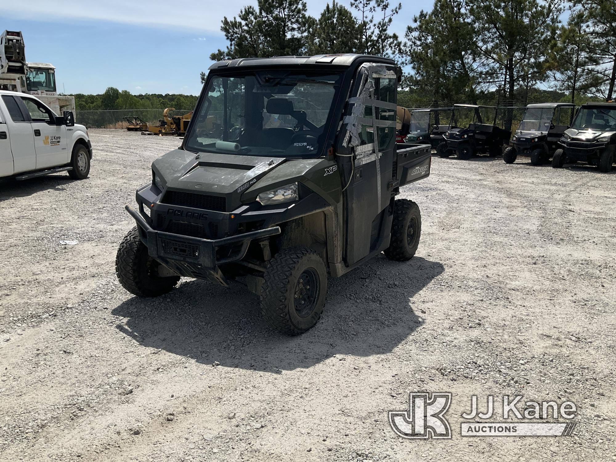 (Villa Rica, GA) 2017 Polaris Ranger 4x4 Yard Cart, (GA Power Unit) Runs & Moves) (No Battery, Body