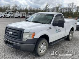 (Verona, KY) 2009 Ford F150 4x4 Pickup Truck Runs & Moves) (Rust Damage, Steering Wheel/Column Damag