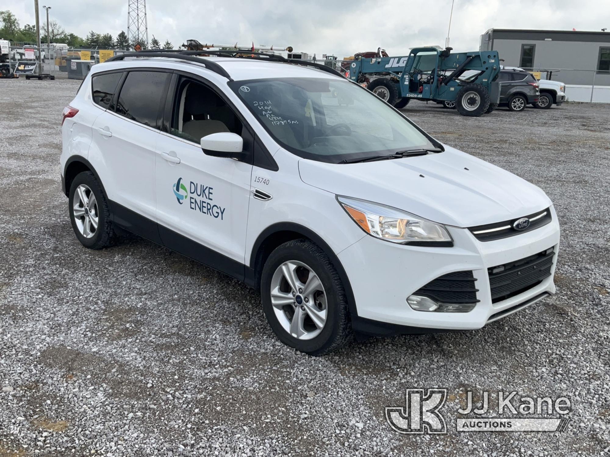 (Verona, KY) 2014 Ford Escape 4x4 4-Door Sport Utility Vehicle Runs & Moves) (Duke Unit