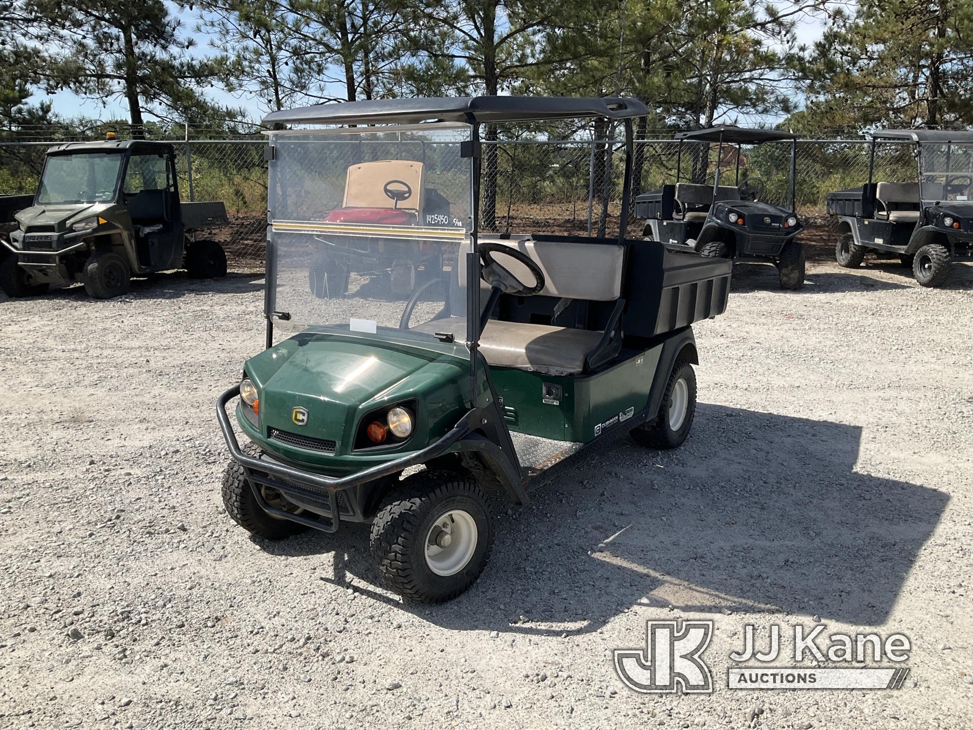 (Villa Rica, GA) Cushman Haulster Yard Cart, (GA Power Unit) Runs) (Moves Intermittently, No Hour Me