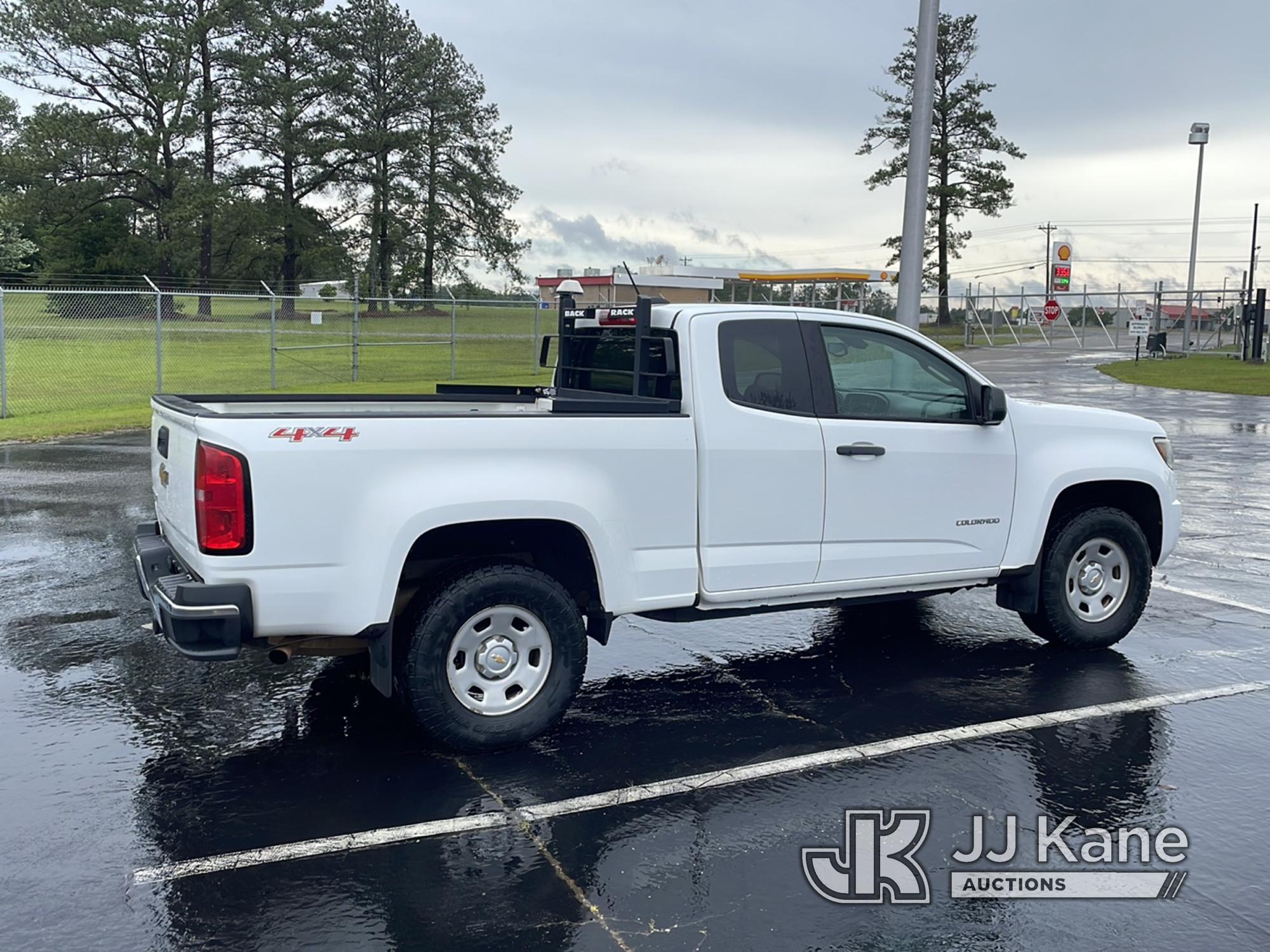 (Andalusia, AL) 2016 Chevrolet Colorado 4x4 Extended-Cab Pickup Truck, (Co-op Owned) Runs & Moves