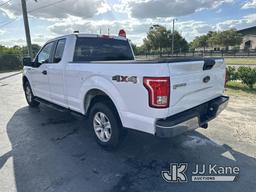 (Ocala, FL) 2015 Ford F150 4x4 Extended-Cab Pickup Truck Duke Unit) (Runs & Moves