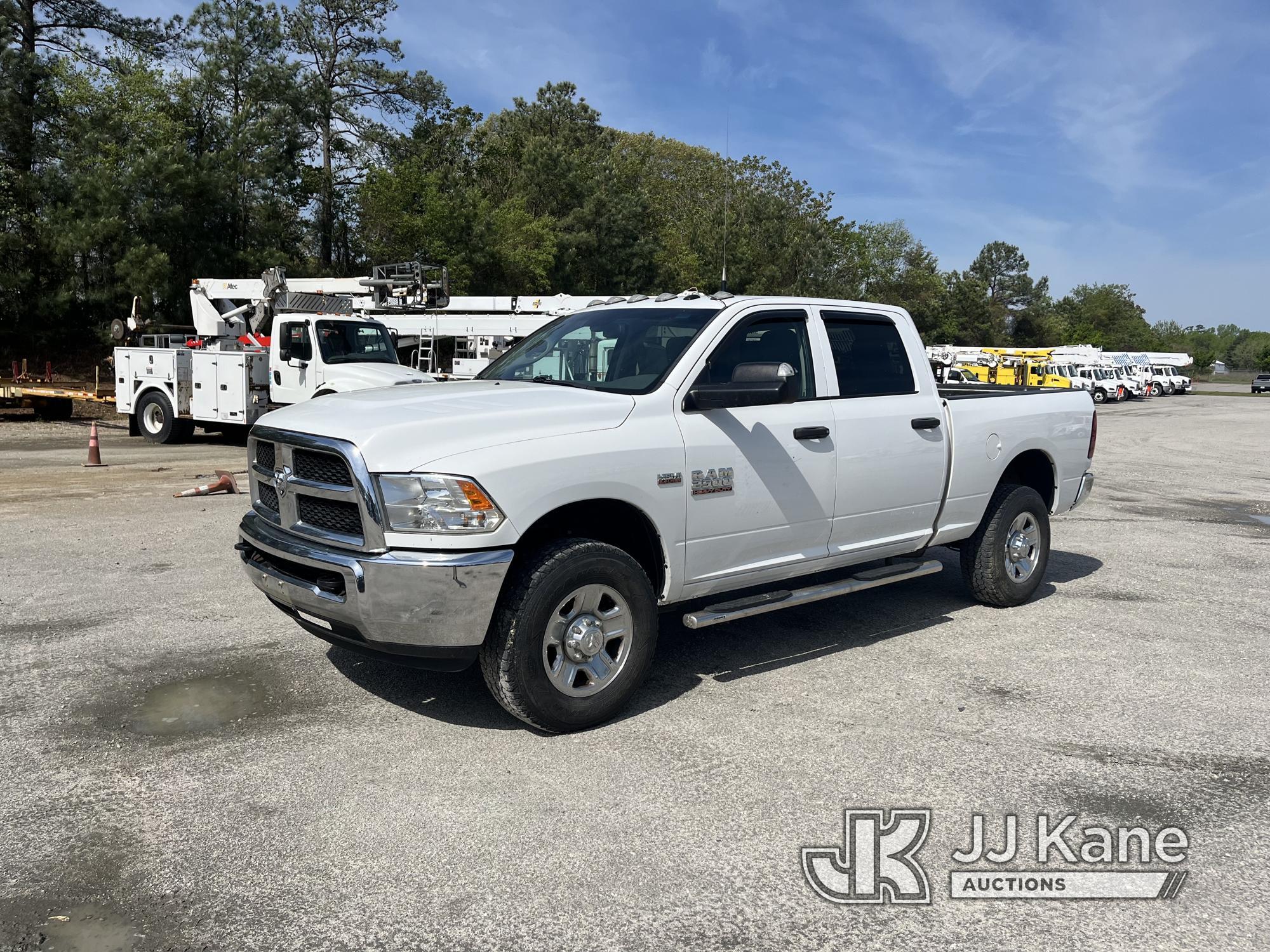 (Chester, VA) 2018 RAM 2500 4x4 Crew-Cab Pickup Truck Runs & Moves) (Check Engine Light On, Small En