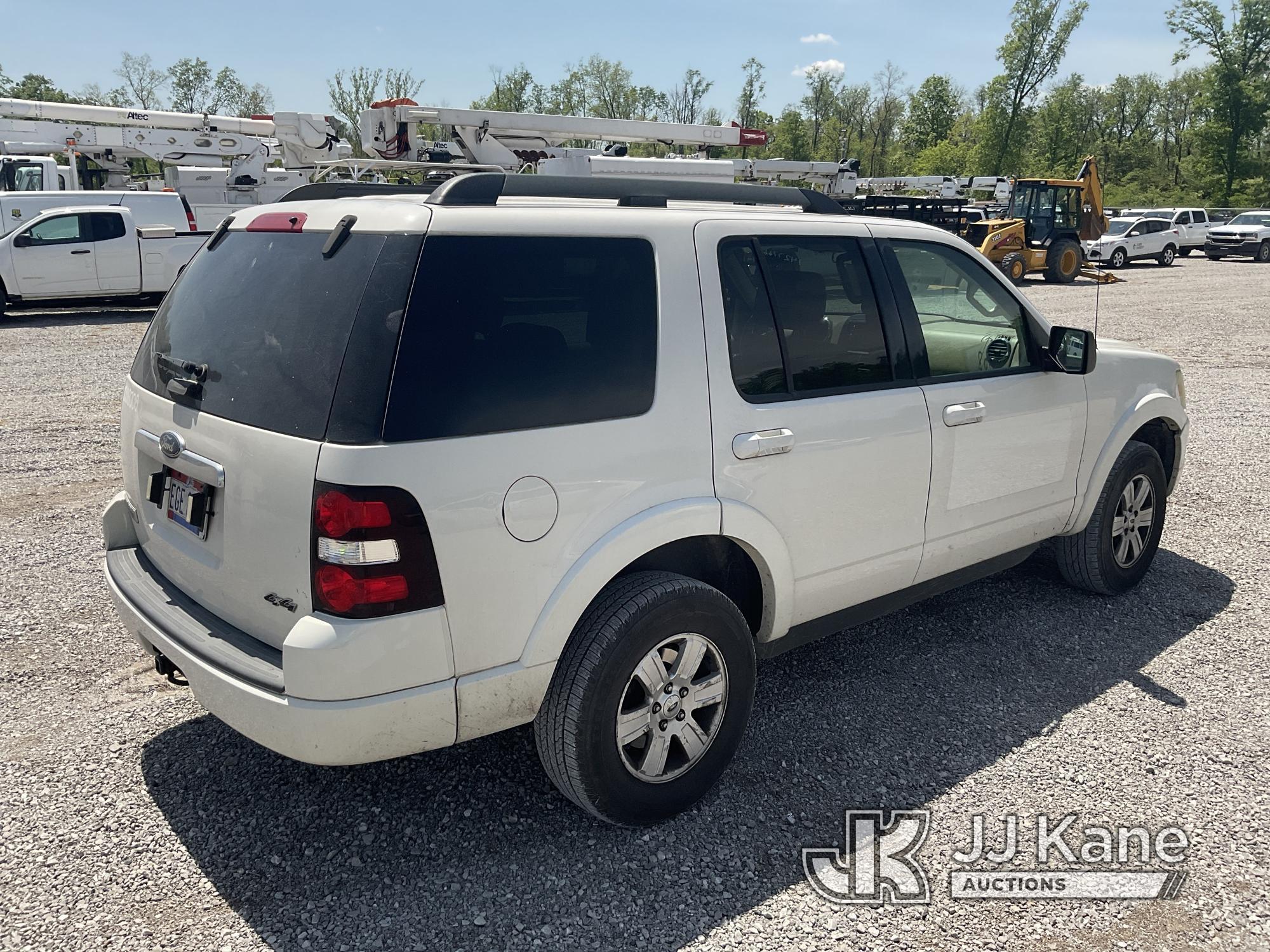 (Verona, KY) 2008 Ford Explorer 4x4 Sport Utility Vehicle Runs & Moves) (Body Damage, Low Brakes, Mi