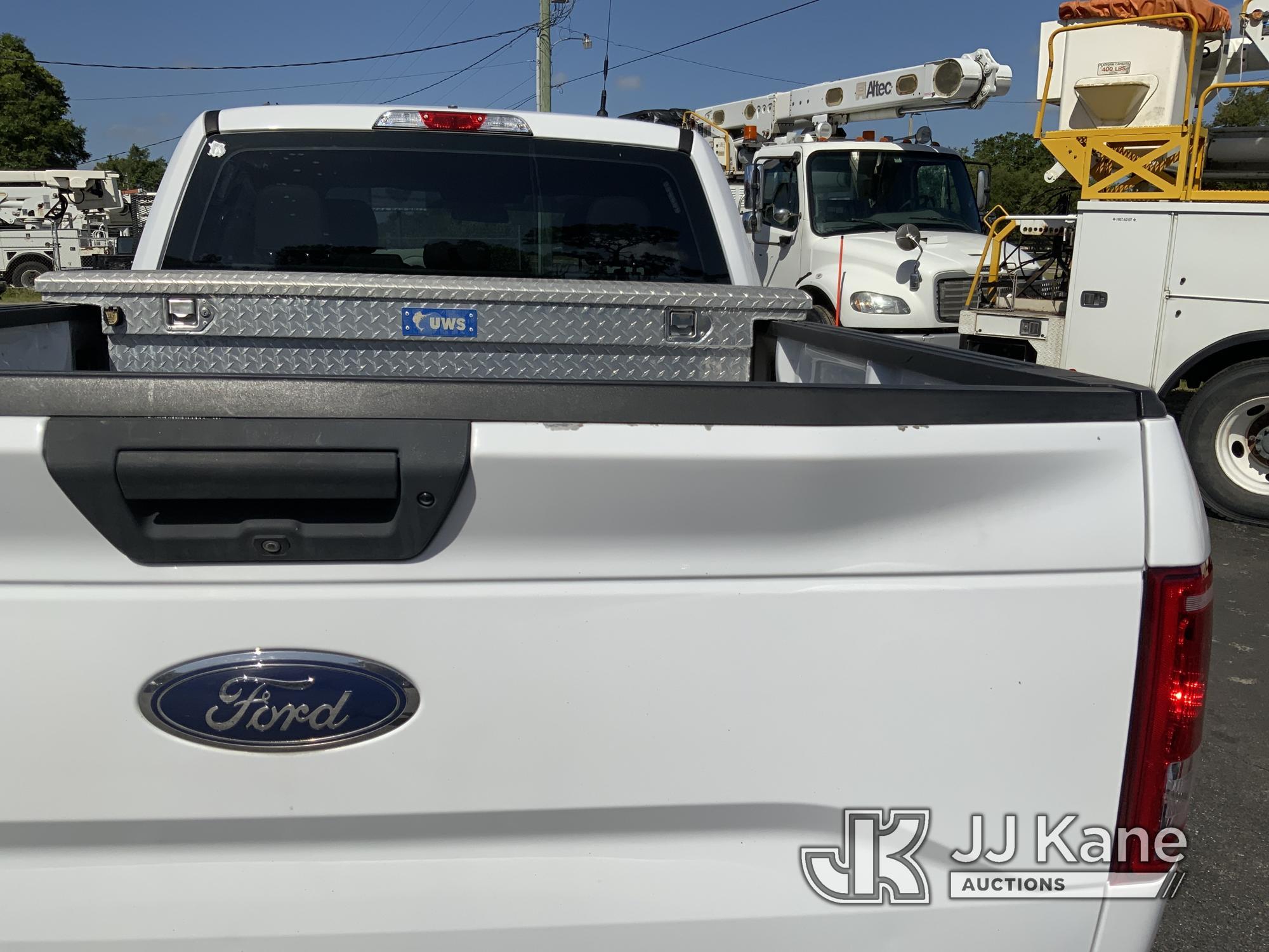 (Ocala, FL) 2016 Ford F150 4x4 Extended-Cab Pickup Truck Duke Unit) (Runs & Moves) (Check Engine Lig