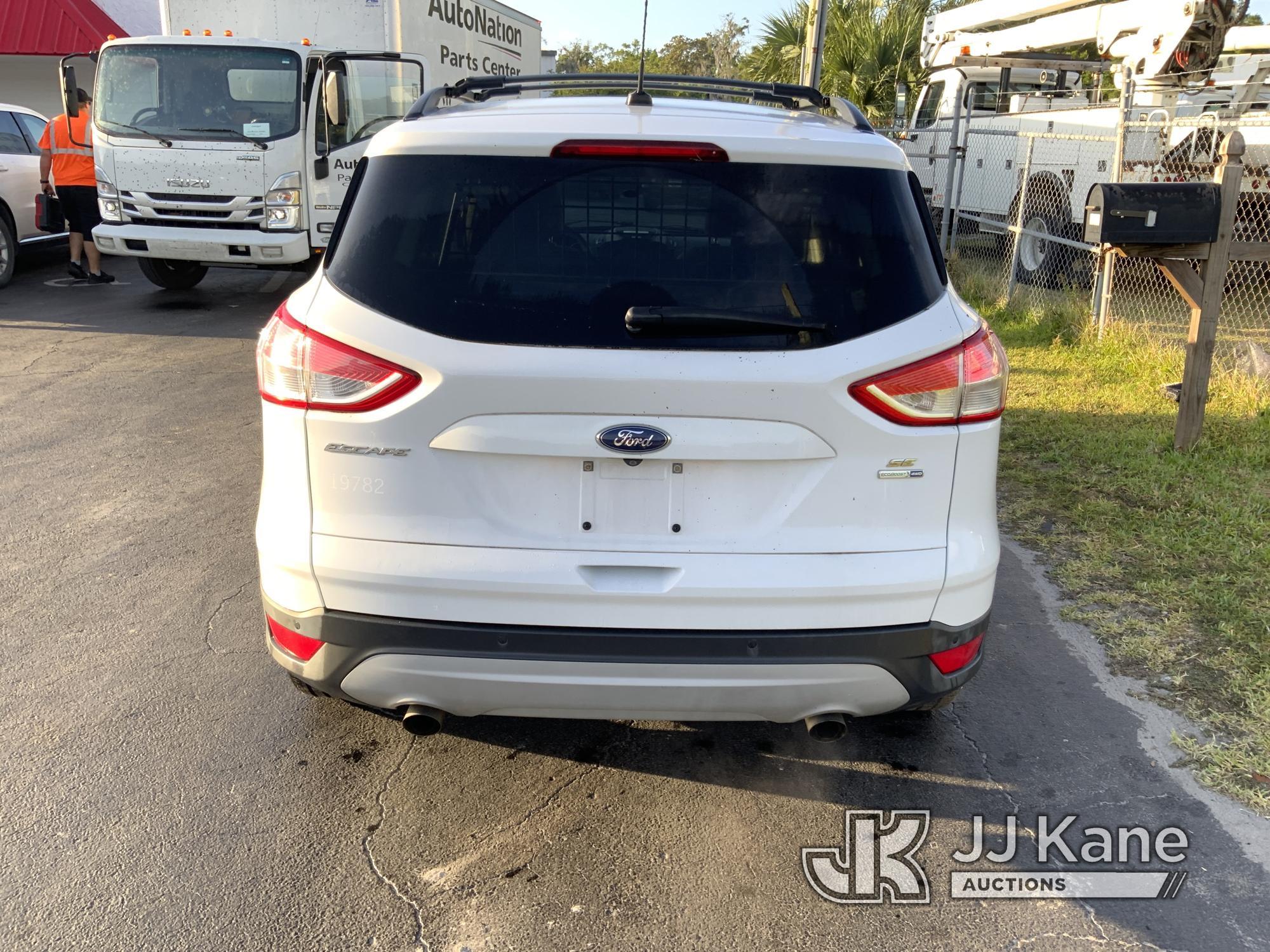 (Ocala, FL) 2016 Ford Escape 4x4 4-Door Sport Utility Vehicle Duke Unit) (Runs & Moves) (Paint Damag