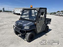 (Chester, VA) 2016 Cushman Hauler 1600XD 4x4 Utility Vehicle Runs & Moves) (Seller States: Engine Ov