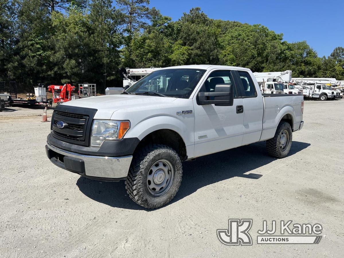 (Chester, VA) 2014 Ford F150 4x4 Extended-Cab Pickup Truck Runs & Moves