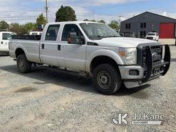 (Charlotte, NC) 2015 Ford F350 4x4 Crew-Cab Pickup Truck Runs & Moves) (Check Engine Light On, Batte