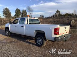 (Kodak, TN) 2013 Chevrolet Silverado 2500 4x4 Crew-Cab Pickup Truck Runs & Moves) (Jump To Start, Bo