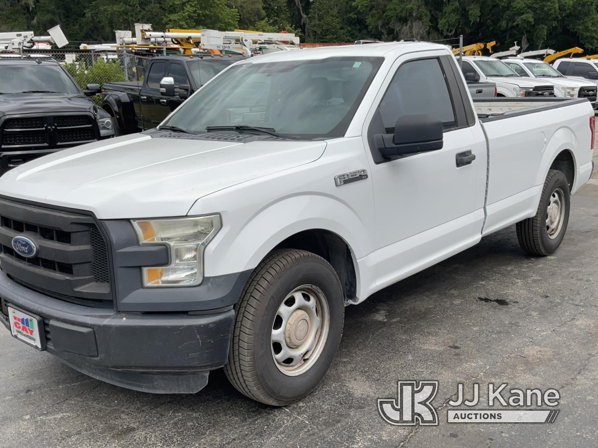 (Ocala, FL) 2016 Ford F150 Pickup Truck Runs, Moves