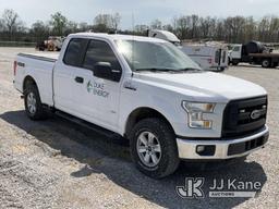 (Verona, KY) 2016 Ford F150 4x4 Extended-Cab Pickup Truck Runs & Moves) (Check Engine Light On) (Duk