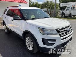 (Ocala, FL) 2017 Ford Explorer 4x4 4-Door Sport Utility Vehicle Duke Unit) (Runs & Moves