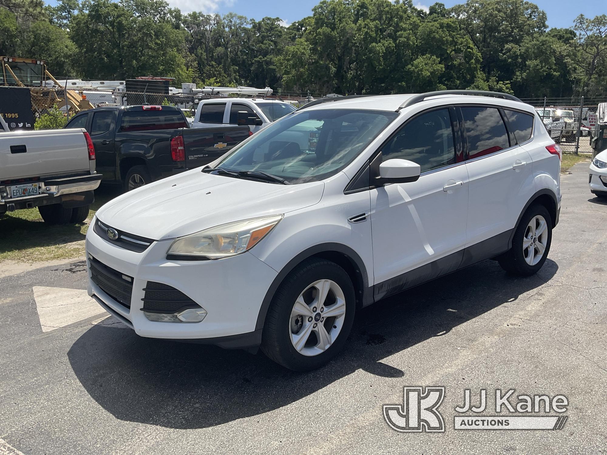 (Ocala, FL) 2014 Ford Escape 4x4 4-Door Sport Utility Vehicle Duke Unit) (Runs & Moves