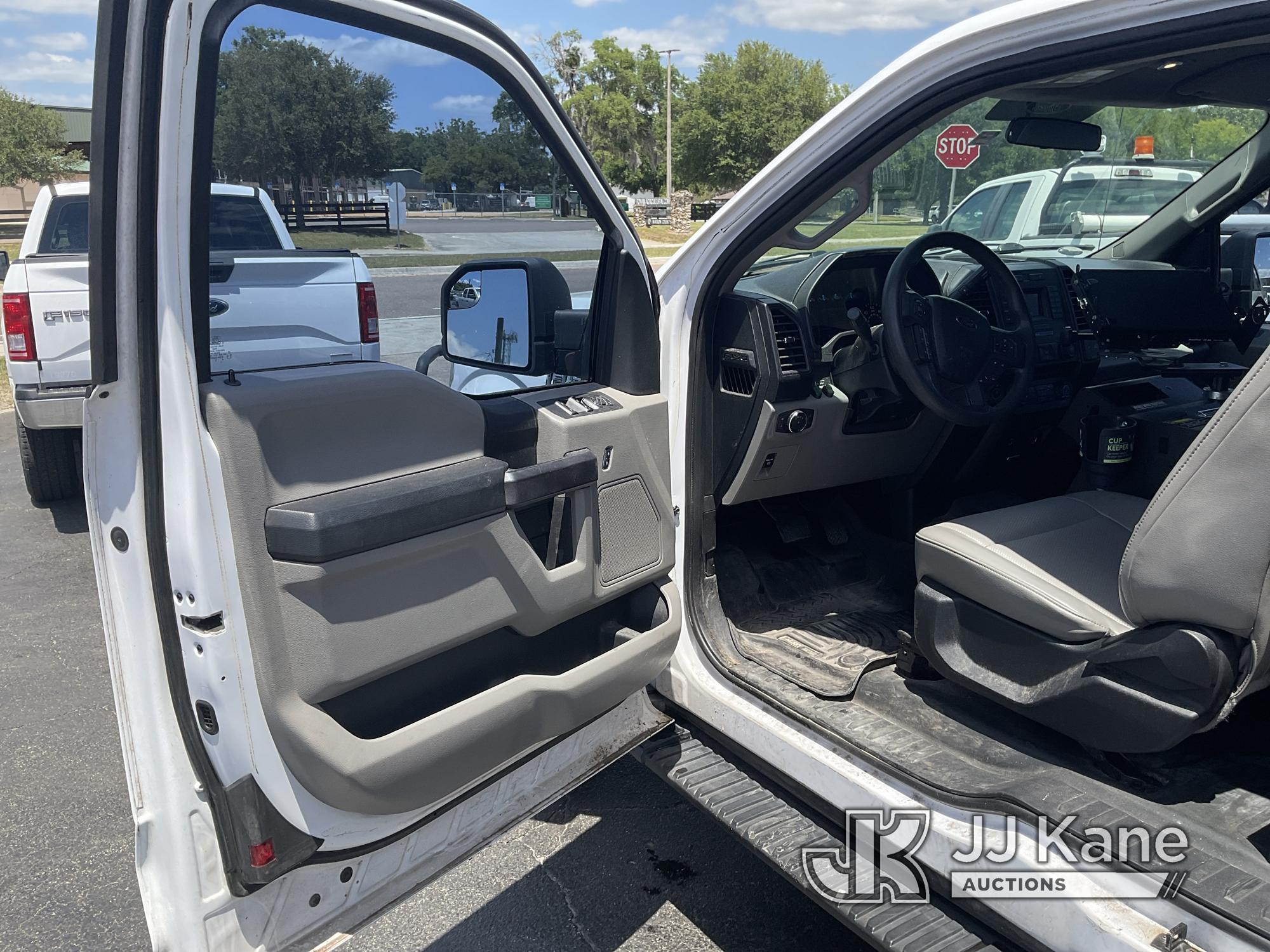 (Ocala, FL) 2016 Ford F150 4x4 Extended-Cab Pickup Truck Duke Unit) (Runs & Moves) (Body/Paint Damag