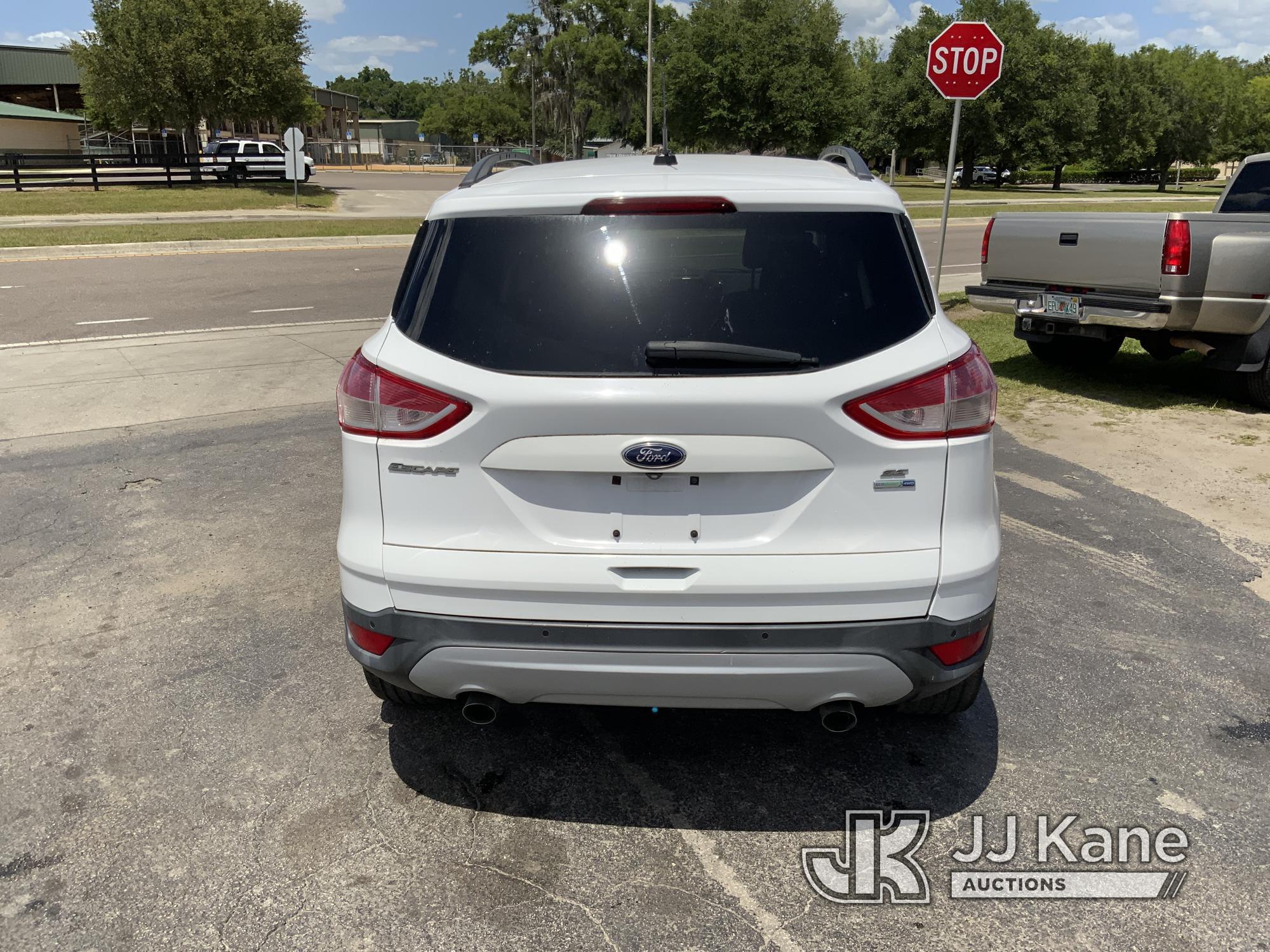 (Ocala, FL) 2014 Ford Escape 4x4 4-Door Sport Utility Vehicle Duke Unit) (Runs & Moves) (Jump To Sta