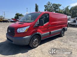 (Tampa, FL) 2015 Ford Transit Connect Enclosed Service Van Runs & Moves) (Body Damage