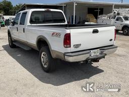 (Clearwater, FL) 2006 Ford F350 4x4 Crew-Cab Pickup Truck Runs & Moves