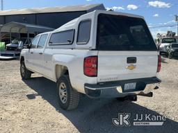 (Charlotte, NC) 2015 Chevrolet Silverado 3500HD 4x4 Crew-Cab Pickup Truck Runs & Moves) (Check Engin