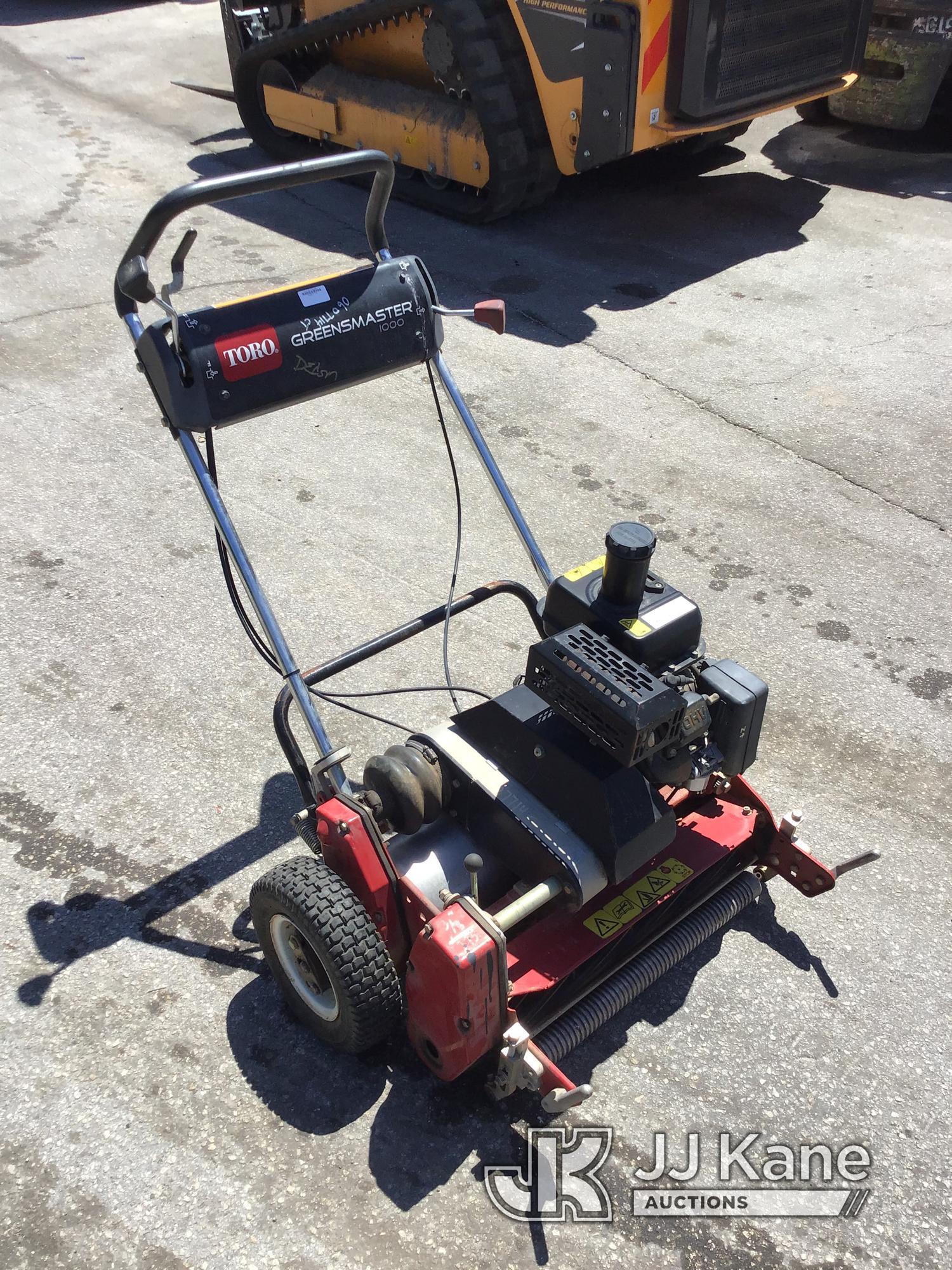 (Ocala, FL) 2006 Toro Greensmaster 1000 Lawn Mower Not Running, Condition Unknown