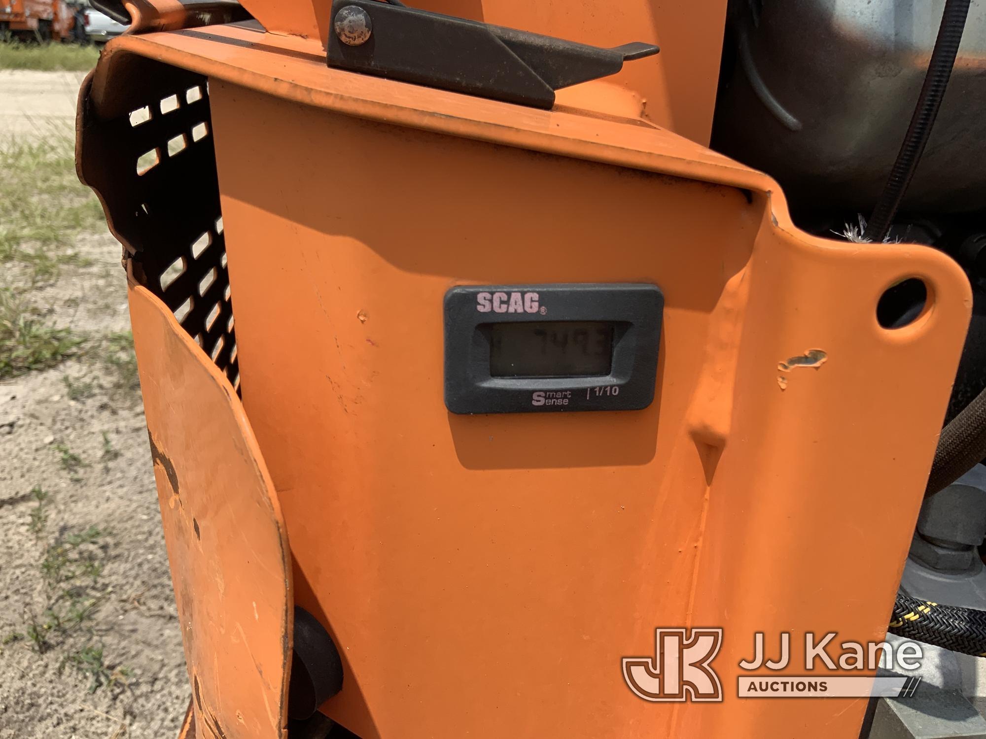 (Westlake, FL) 2014 Scag SST-35B-VAC Lawn Mower, Turf Tiger 72 Inch Not Running, Condition Unknown