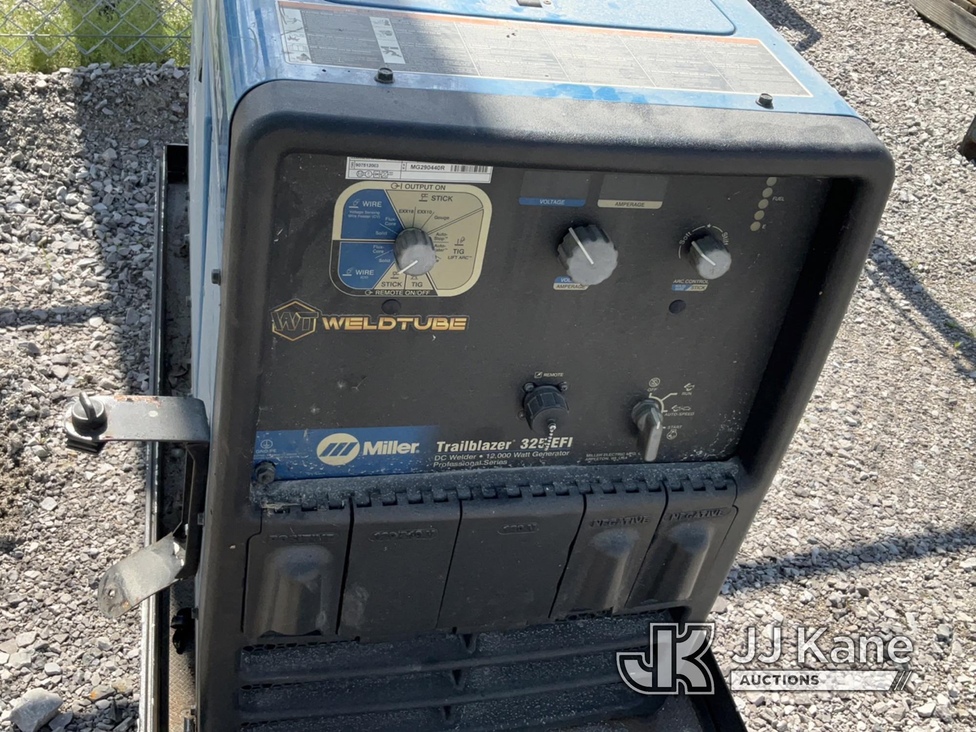 (Verona, KY) 2016 Miller Trailblazer 325EFI DC Welder/ 12000 Watt Generator Runs) (Operational Condi