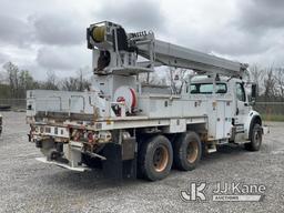 (Verona, KY) Altec D3060A-TR, Digger Derrick rear mounted on 2012 Freightliner M2 106 T/A Flatbed/Ut