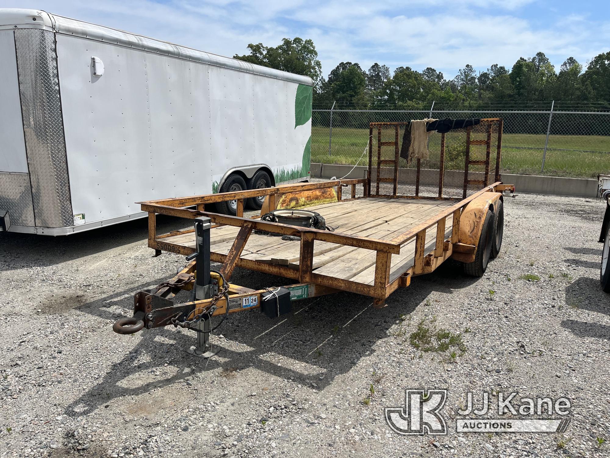 (Chester, VA) 2004 Quality T/A Landscape Trailer, 7,000lb GVWR