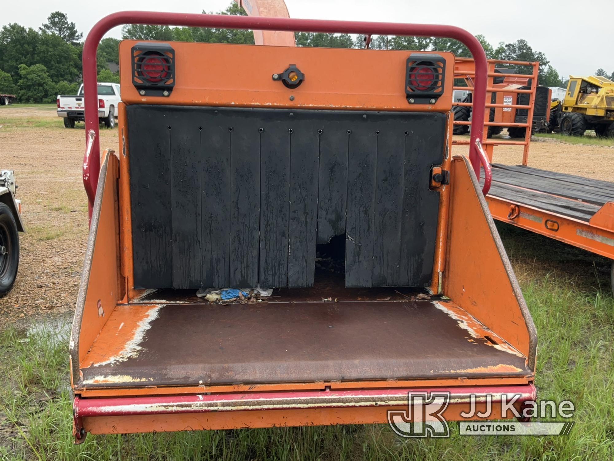 (Byram, MS) 2014 Vermeer BC1000XL Chipper (12in Drum), trailer mtd No Title, Jump to Start, Runs & O