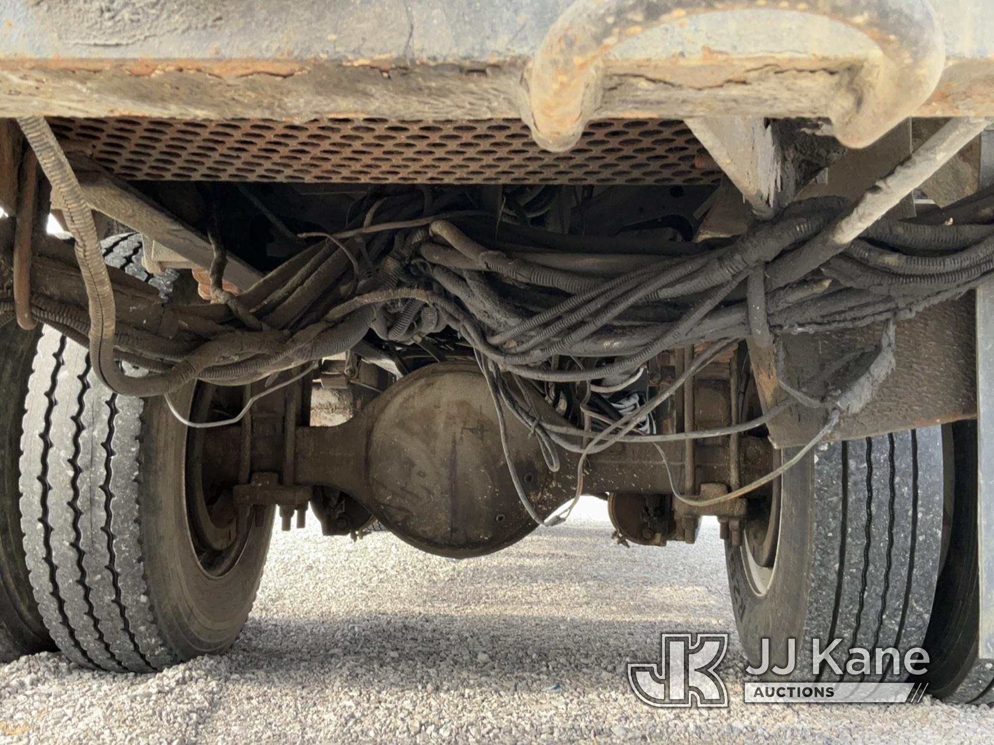 (Verona, KY) Telelect Commander C4045, Digger Derrick rear mounted on 2007 Ford F750 4x4 Flatbed/Uti