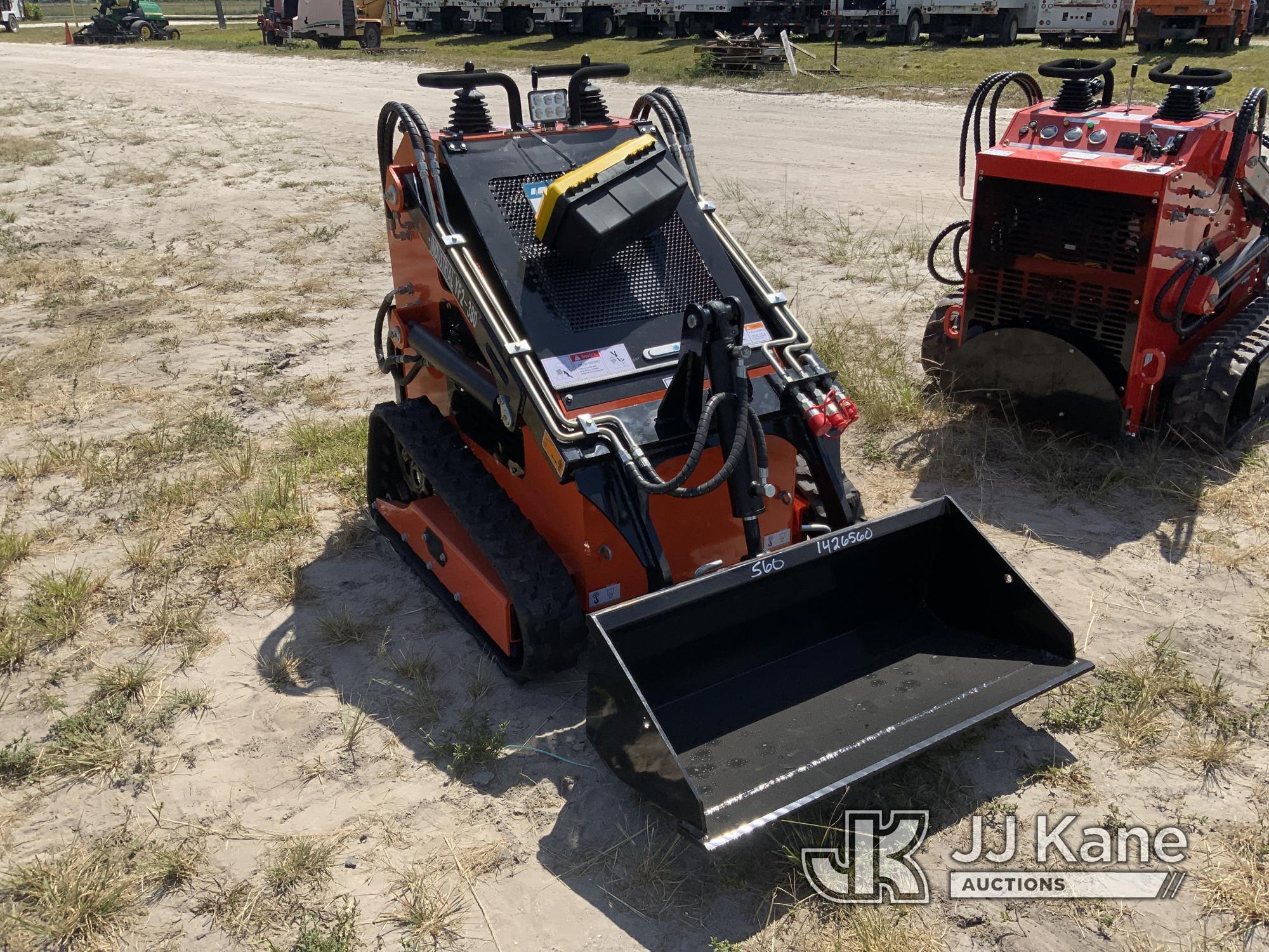 (Westlake, FL) 2023 AGROTK YF2-380 Walk-Behind Tracked Skid Steer Loader New/Unused