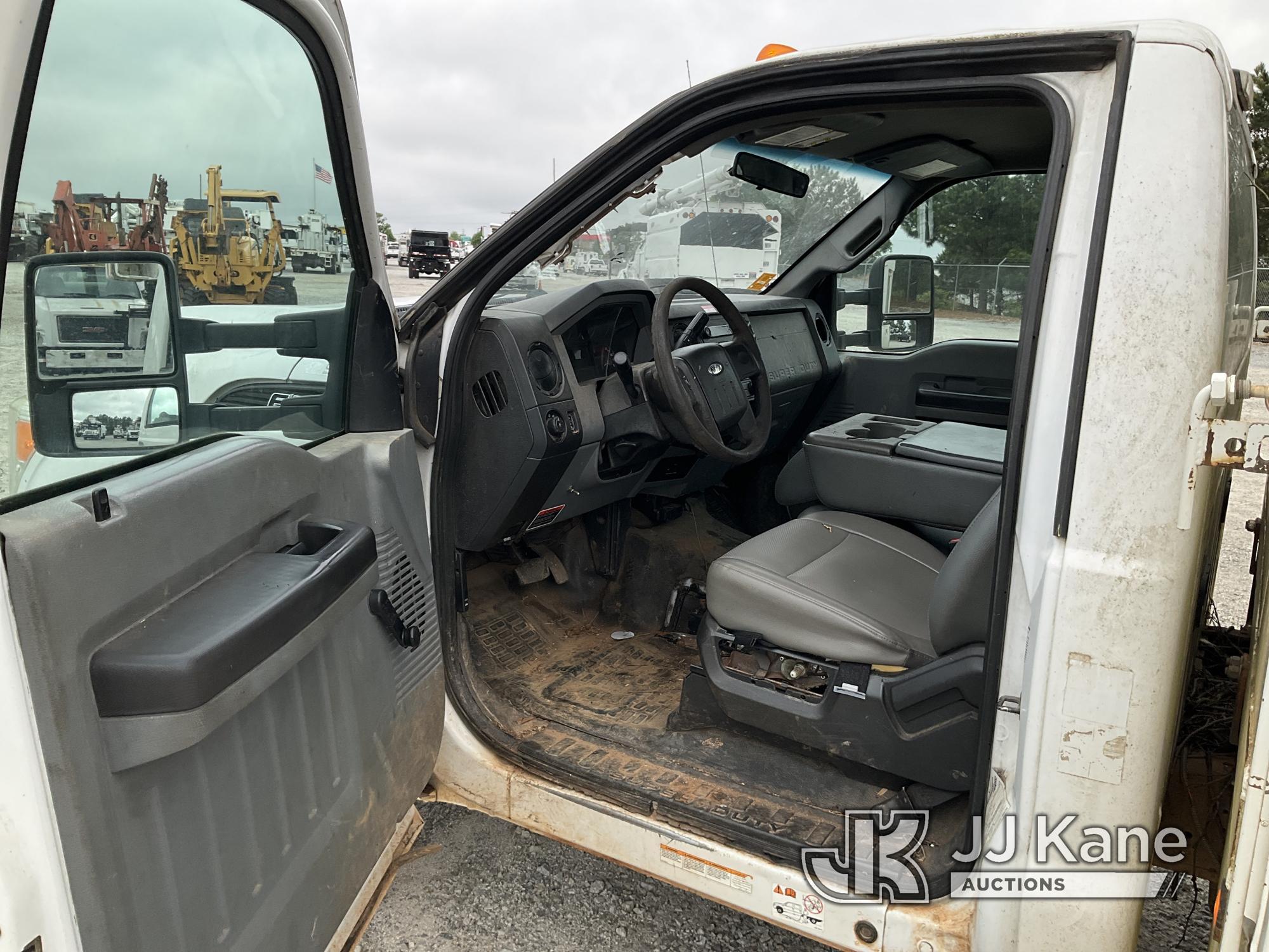 (Villa Rica, GA) Altec AT37G, Articulating & Telescopic Bucket Truck mounted behind cab on 2012 Ford