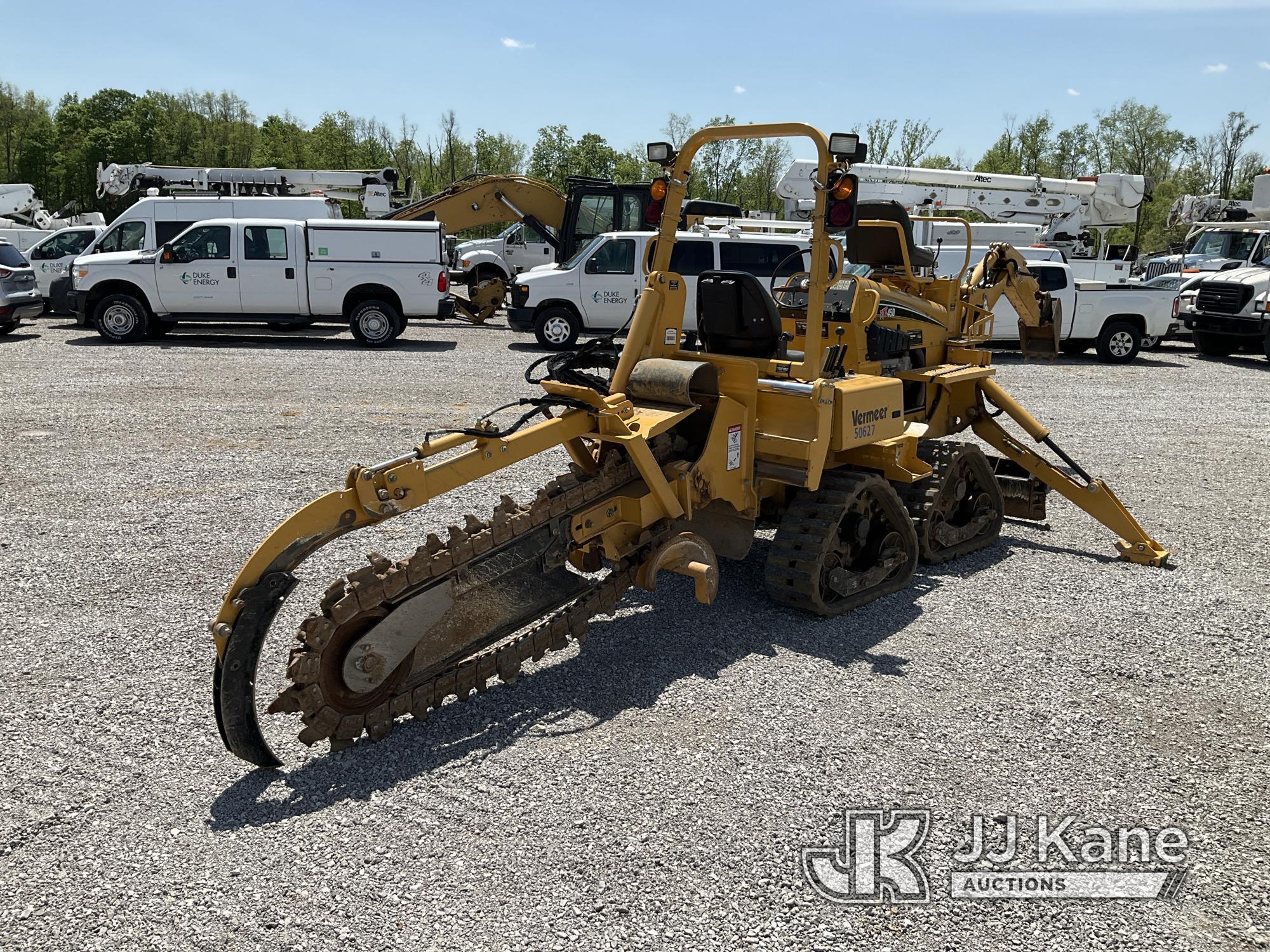 (Verona, KY) 2016 Vermeer RTX450 Crawler Trencher Runs & Operates