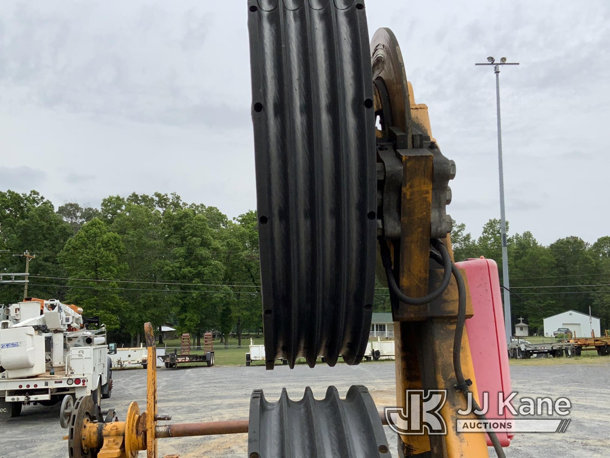 (Shelby, NC) 2015 International T3036 Bull Wheel Tensioner/Reel Carrier Trailer