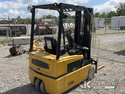 (Verona, KY) 2012 Yale ERP040 Solid Tired Forklift Runs, Moves & Operates) (BUYER MUST LOAD