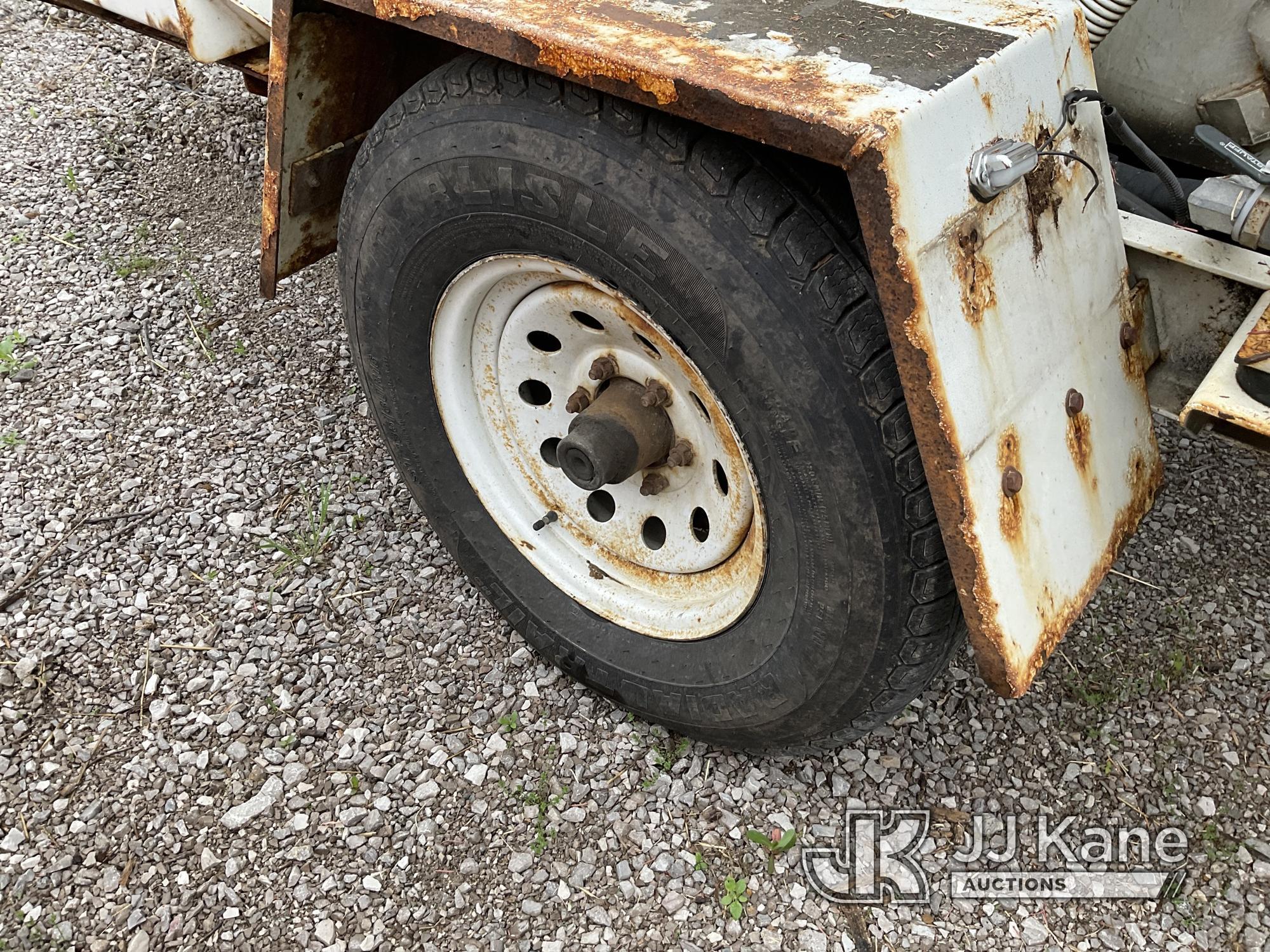 (Verona, KY) 2016 Morbark M12D Chipper (12in Drum) Runs) (Not Operating, Clutch Noise, Rust Damage,