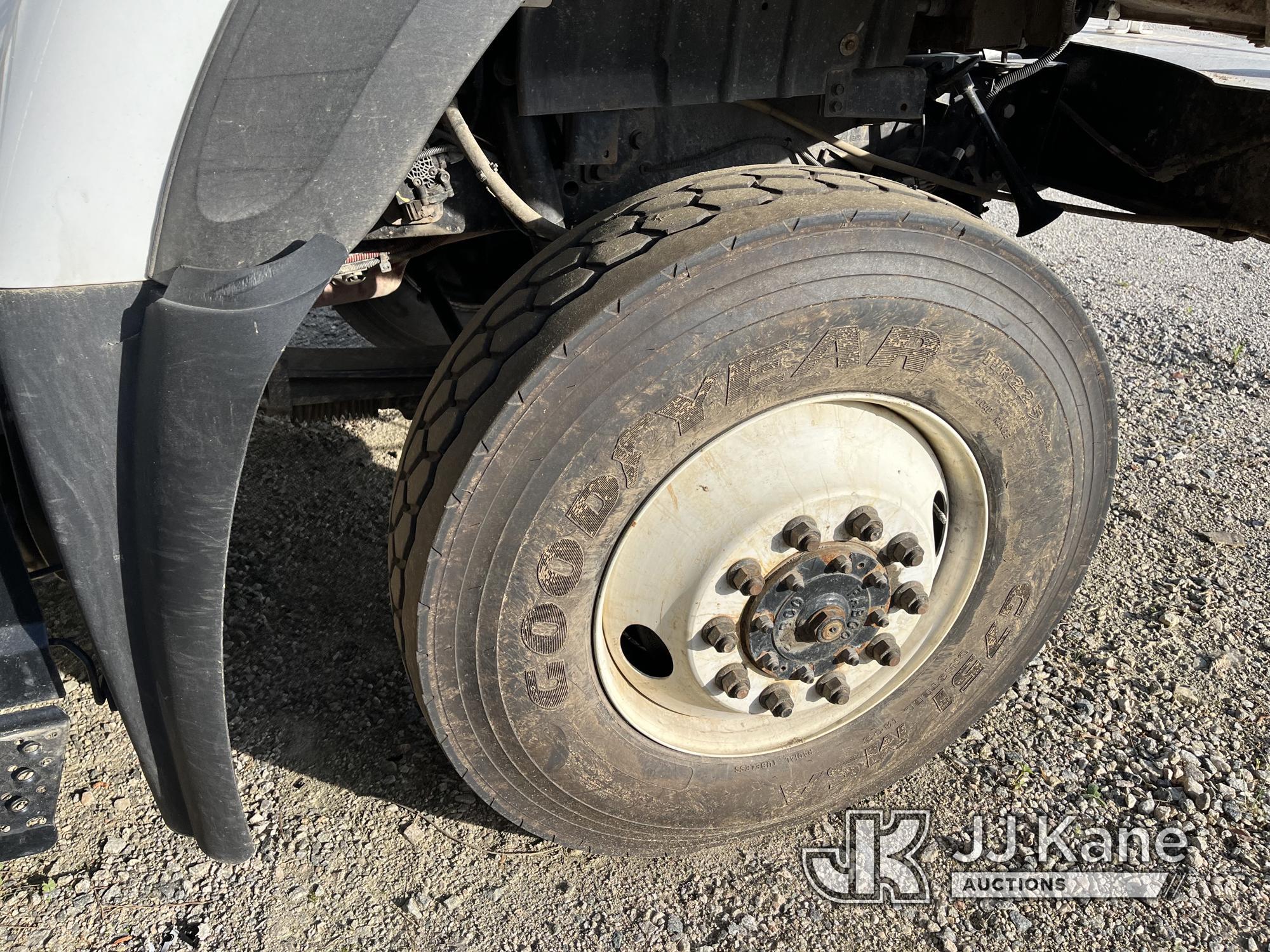 (Chester, VA) Altec DM47B-TR, Digger Derrick rear mounted on 2020 International HV507 4x4 Utility Tr