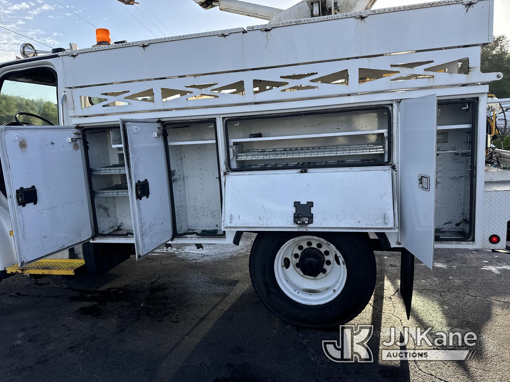 (Ocala, FL) Altec L42A, Over-Center Bucket Truck center mounted on 2012 Freightliner M2 106 Utility