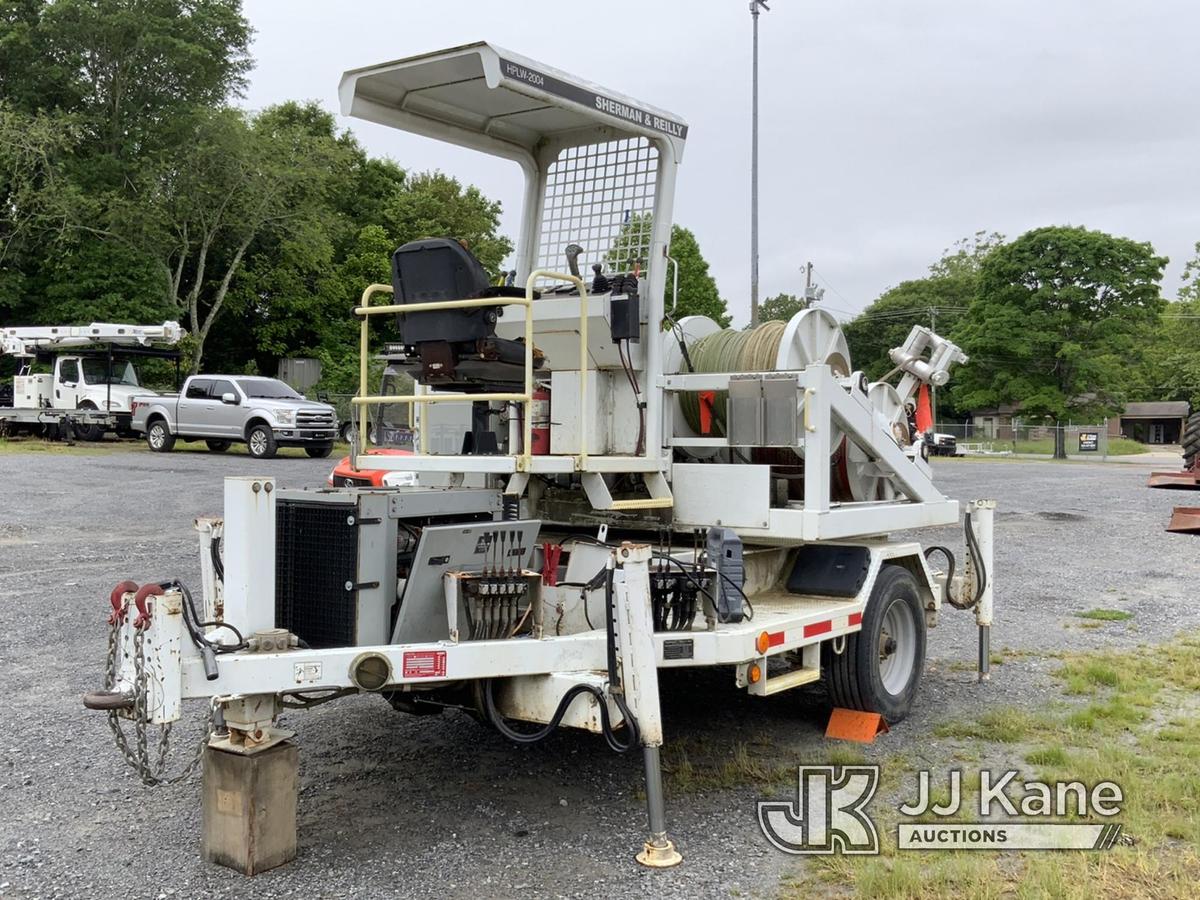 (Shelby, NC) 2013 Sherman Reilly HPLW2004A 4-Drum Pilot Line Winder Runs) (Does Not Move, Condition