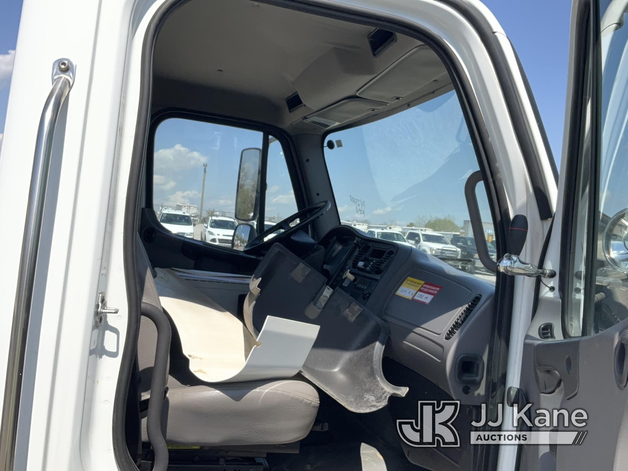 (Verona, KY) Altec DM47TR, Digger Derrick rear mounted on 2010 Freightliner M2 106 Utility Truck, (D