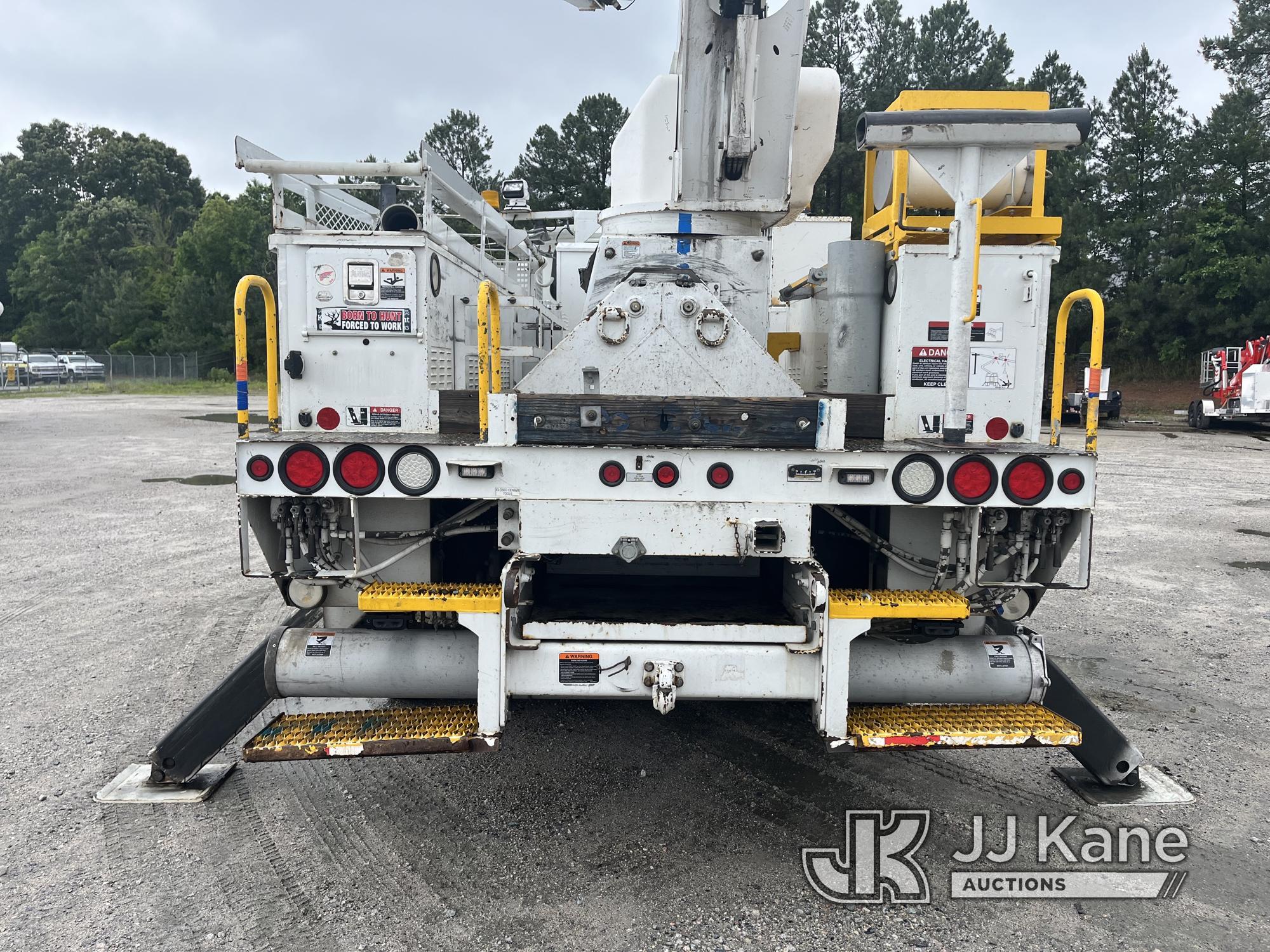 (Chester, VA) Altec AM55, Over-Center Material Handling Bucket Truck rear mounted on 2014 Internatio