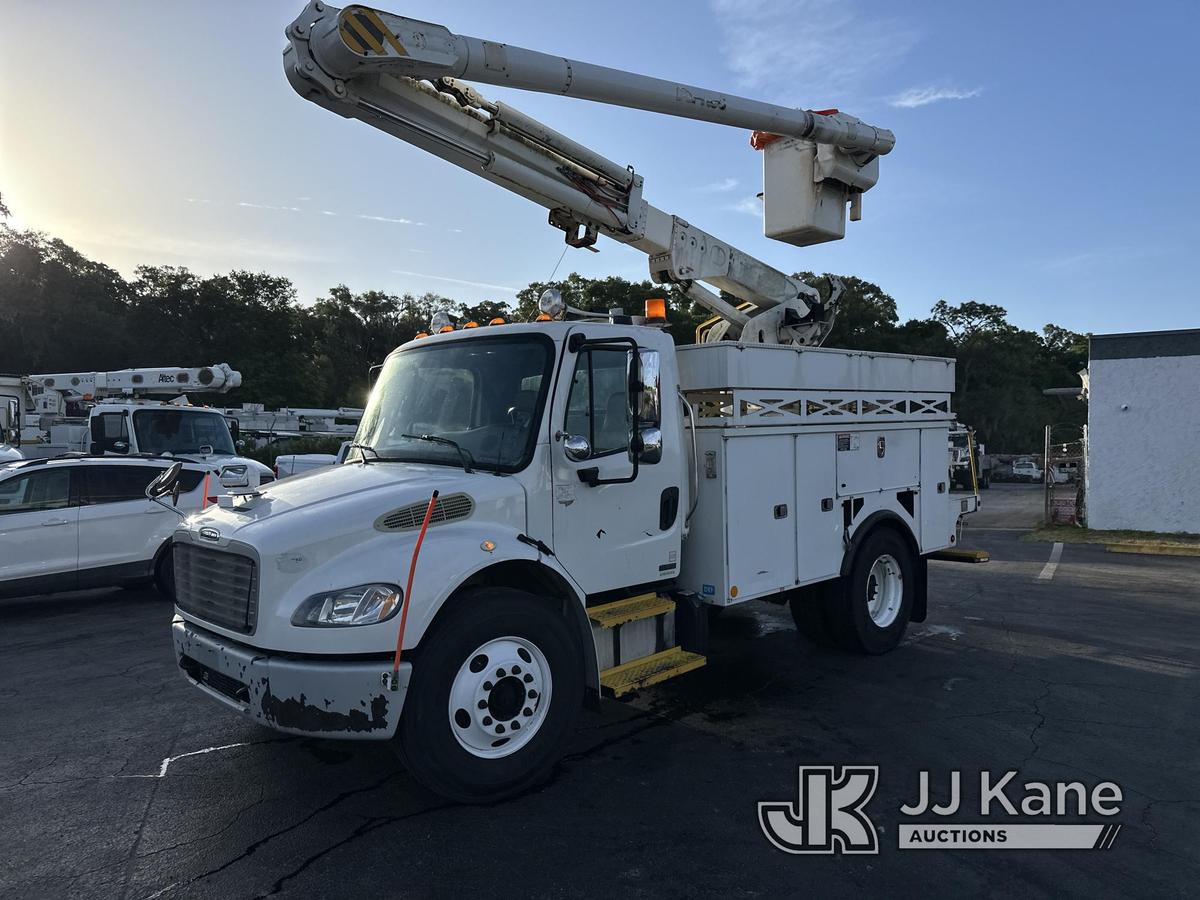 (Ocala, FL) Altec L42A, Over-Center Bucket Truck center mounted on 2012 Freightliner M2 106 Utility