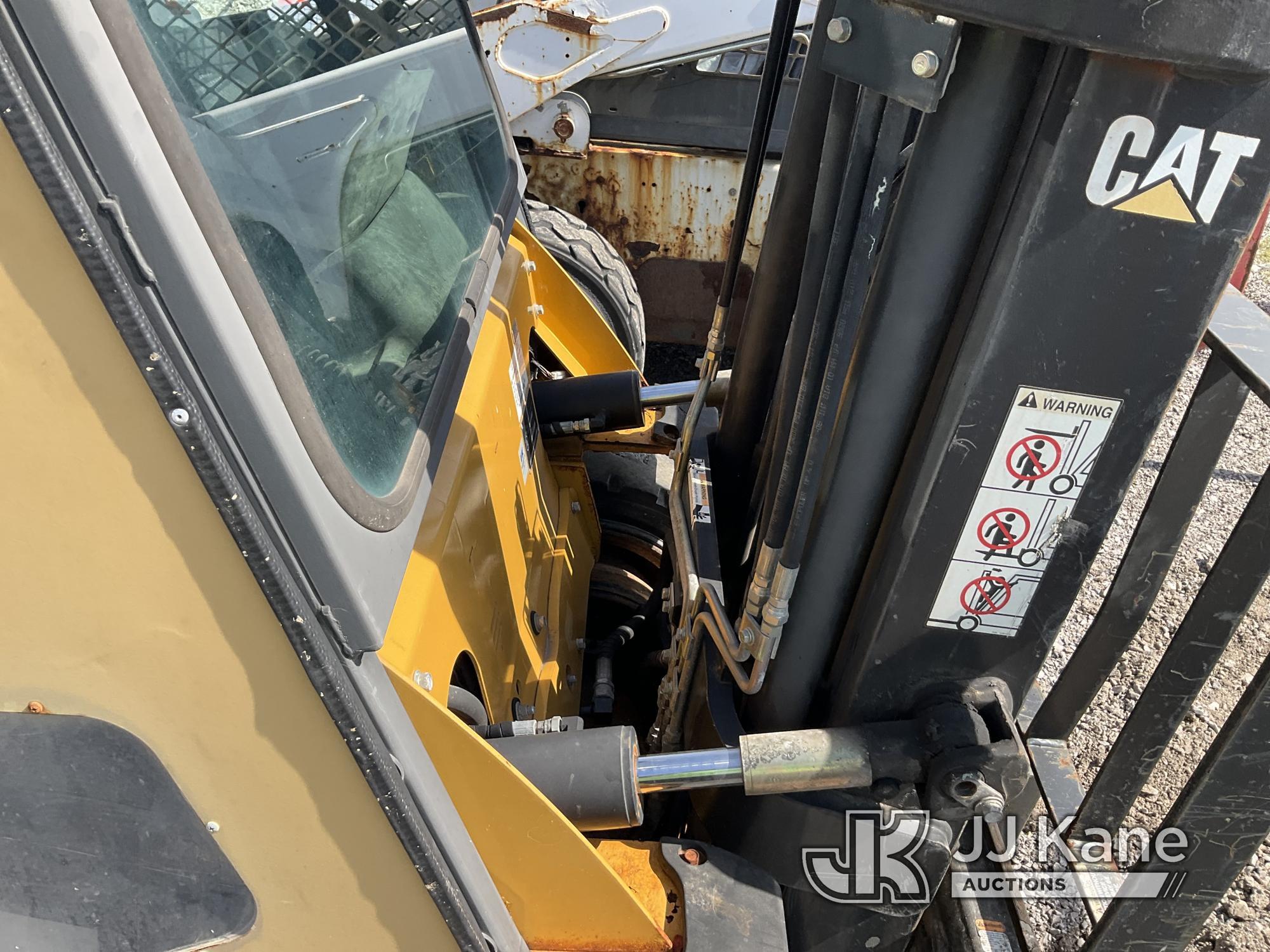 (Verona, KY) 2009 Caterpillar P6000D Rubber Tired Forklift Not Running, Condition Unknown, Steering