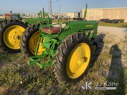 (Westlake, FL) 1949 John Deere Model MT Utility Tractor Not Running, Condition Unknown)( (Seller Sta