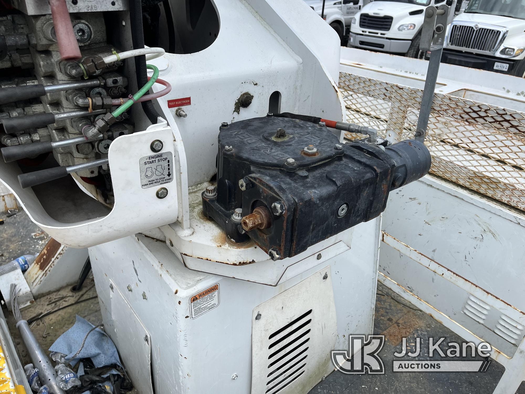 (Chester, VA) Altec AM55, Over-Center Material Handling Bucket Truck rear mounted on 2013 Internatio