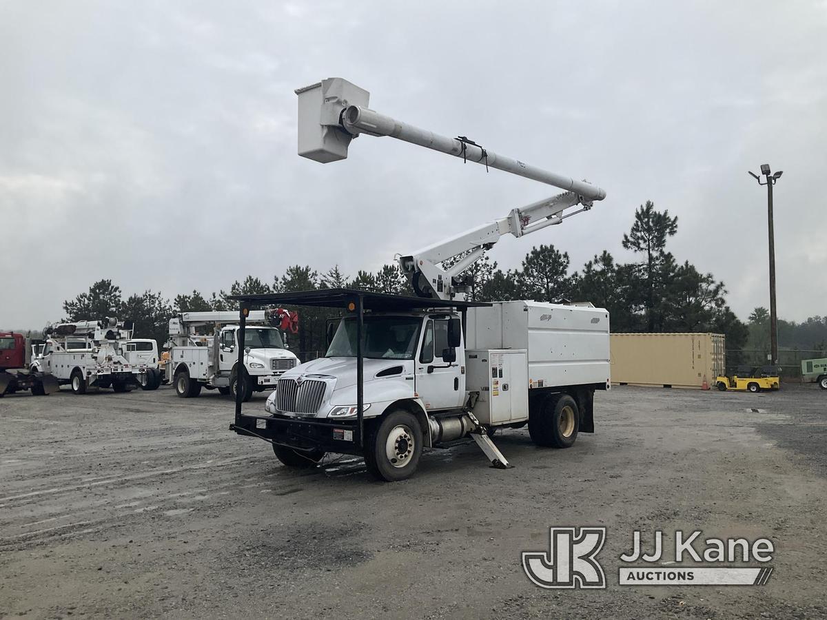 (Villa Rica, GA) Altec LRV-56, Over-Center Bucket Truck mounted behind cab on 2013 International 430