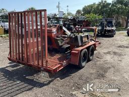 (Tampa, FL) 2005 Ditch Witch SK500 Walk-Behind Crawler Trencher Not Running, Condition Unknown