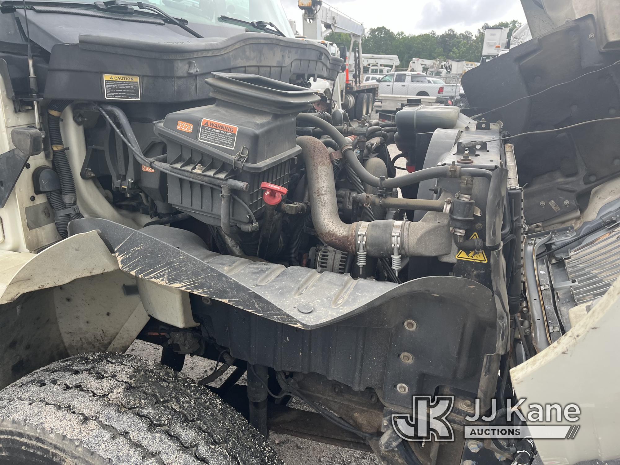 (Chester, VA) Altec AM55, Over-Center Material Handling Bucket Truck rear mounted on 2014 Internatio